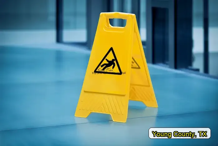 Premises liability attorney graphic for Young County, Texas near Graham