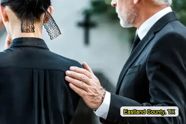 Wrongful death attorney graphic for Eastland County, Texas near Ranger