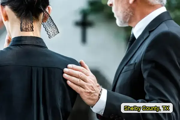 Wrongful death attorney graphic for Shelby County, Texas near Joaquin